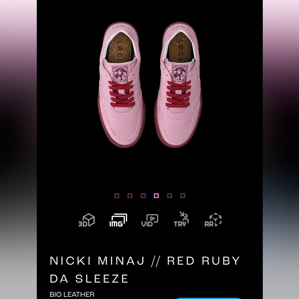 Nicki minaj red ruby da sleeze shoes